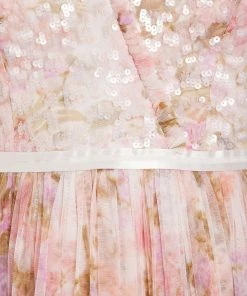 Needle & Thread Holding LTD Darling Meadow V-Neck Bodice Midaxi Dress Womenswear