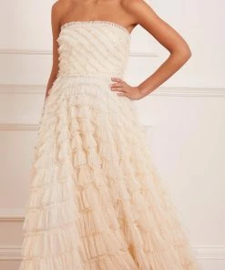 Needle & Thread Holding LTD Elizabeth Rose Corset Ankle Gown Womenswear