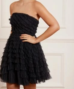 Needle & Thread Holding LTD Womenswear Elizabeth Rose Strapless Corset Micro Mini Dress