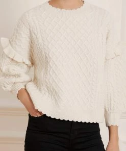 Needle & Thread Holding LTD Womenswear Elsie Cable Short Jumper