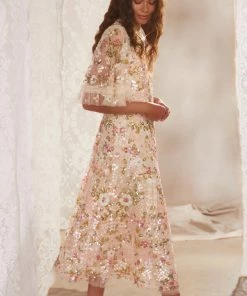 Needle & Thread Holding LTD Enchanted Meadow Sequin Ballerina Dress Womenswear