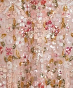 Needle & Thread Holding LTD Enchanted Meadow Sequin V-Neck Gown