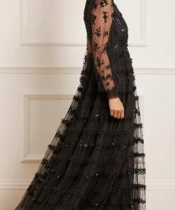 Needle & Thread Holding LTD Eve Sequin Gown Womenswear
