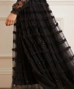 Needle & Thread Holding LTD Eve Sequin Gown Womenswear