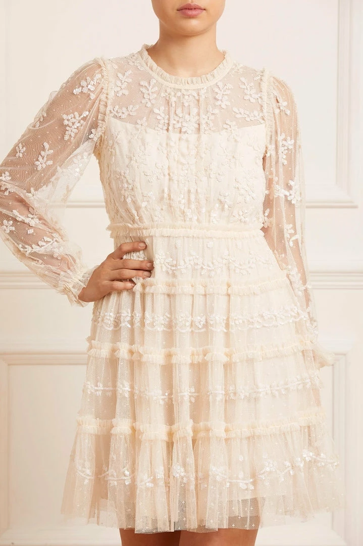 Deals 🛒 Needle & Thread Holding LTD Eve Sequin Mini 👗 Dress 👩 Womenswear 🤩 3 Needle & Thread Holding LTD Eve Sequin Mini Dress Womenswear