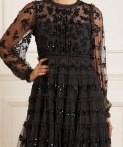 Needle & Thread Holding LTD Womenswear Eve Sequin Mini Dress