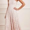 Needle & Thread Holding LTD Filigree Lace Sequin Corset Ankle Gown Womenswear