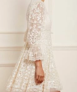 Hot Sale 😉 Needle & Thread Holding LTD 👩 Womenswear Filigree Lace Sequin Mini 👗 Dress 😀 13 Needle & Thread Holding LTD Womenswear Filigree Lace Sequin Mini Dress