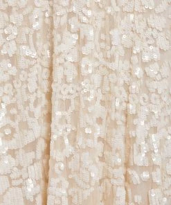 Hot Sale 😉 Needle & Thread Holding LTD 👩 Womenswear Filigree Lace Sequin Mini 👗 Dress 😀 15 Needle & Thread Holding LTD Womenswear Filigree Lace Sequin Mini Dress