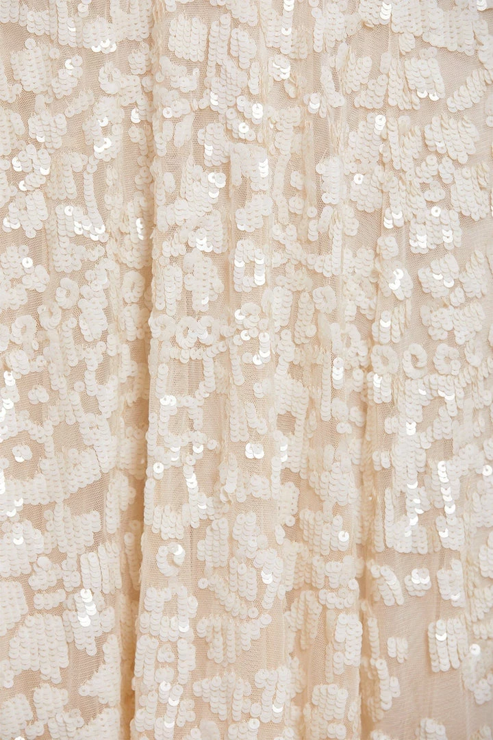 Hot Sale 😉 Needle & Thread Holding LTD 👩 Womenswear Filigree Lace Sequin Mini 👗 Dress 😀 8 Needle & Thread Holding LTD Womenswear Filigree Lace Sequin Mini Dress