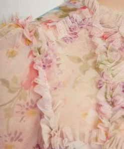 Budget ✨ Needle & Thread Holding LTD Floral Diamond Ruffle Ballerina 👗 Dress ✔️ 11 Needle & Thread Holding LTD Floral Diamond Ruffle Ballerina Dress