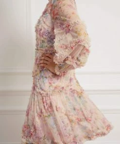 Best deal ๐ Needle & Thread Holding LTD Floral Diamond Ruffle ๐ Dress ๐ฉ Womenswear ๐ 14 Needle & Thread Holding LTD Floral Diamond Ruffle Dress Womenswear