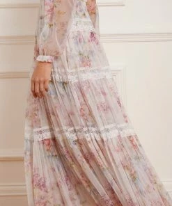 Needle & Thread Holding LTD Floral Wonder Ankle Gown Womenswear
