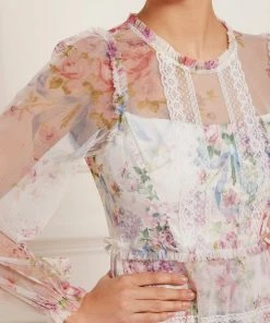 Needle & Thread Holding LTD Floral Wonder Ankle Gown Womenswear