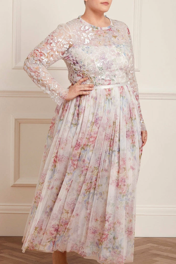 Budget βοΈ Needle & Thread Holding LTD Floral Wonder Bodice Ankle Gown π© Womenswear β 3 Needle & Thread Holding LTD Floral Wonder Bodice Ankle Gown Womenswear