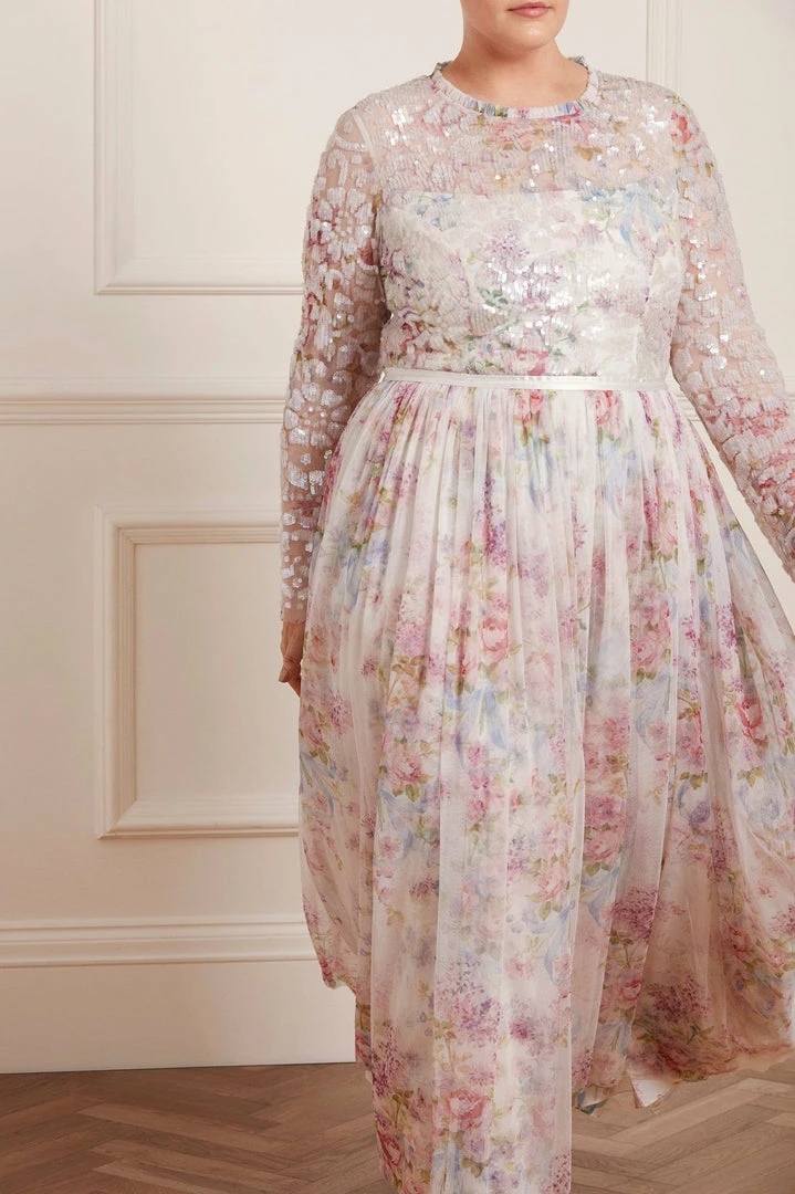 Budget βοΈ Needle & Thread Holding LTD Floral Wonder Bodice Ankle Gown π© Womenswear β 5 Needle & Thread Holding LTD Floral Wonder Bodice Ankle Gown Womenswear