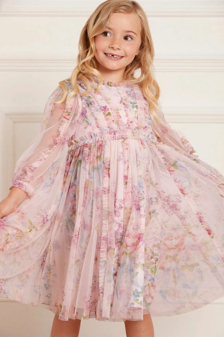 Cheap π₯ Needle & Thread Holding LTD Floral Wonder Garland Kids π Dress π 5 Needle & Thread Holding LTD Floral Wonder Garland Kids Dress