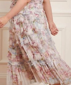 Hot Sale π Needle & Thread Holding LTD π© Womenswear Floral Wonder Ruffle Ballerina π Dress π₯° 14 Needle & Thread Holding LTD Womenswear Floral Wonder Ruffle Ballerina Dress