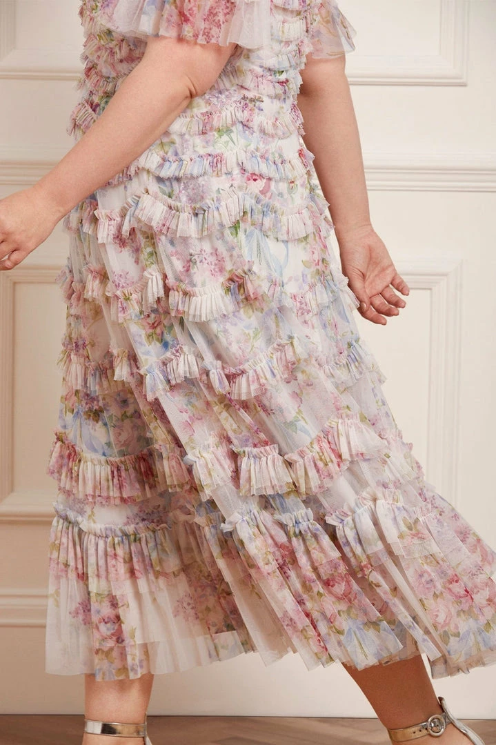 Hot Sale π Needle & Thread Holding LTD π© Womenswear Floral Wonder Ruffle Ballerina π Dress π₯° 7 Needle & Thread Holding LTD Womenswear Floral Wonder Ruffle Ballerina Dress
