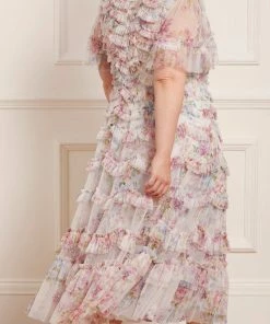 Hot Sale π Needle & Thread Holding LTD π© Womenswear Floral Wonder Ruffle Ballerina π Dress π₯° 17 Needle & Thread Holding LTD Womenswear Floral Wonder Ruffle Ballerina Dress