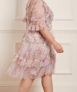 Deals π₯° Needle & Thread Holding LTD Floral Wonder V-Neck Midi π Dress π― 14 Needle & Thread Holding LTD Floral Wonder V-Neck Midi Dress