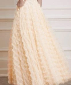 Needle & Thread Holding LTD Florence Ruffle Ankle Skirt