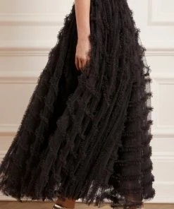 Needle & Thread Holding LTD Florence Ruffle Ankle Skirt