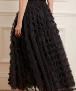 Needle & Thread Holding LTD Florence Ruffle Ankle Skirt