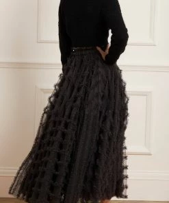 Needle & Thread Holding LTD Florence Ruffle Ankle Skirt