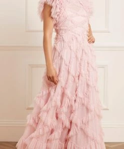 Needle & Thread Holding LTD Genevieve Ruffle Gown