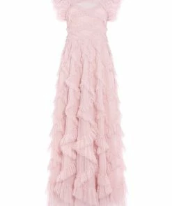 Needle & Thread Holding LTD Genevieve Ruffle Gown