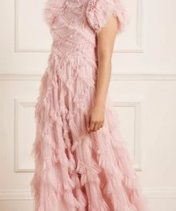 Needle & Thread Holding LTD Genevieve Ruffle Gown