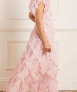 Needle & Thread Holding LTD Genevieve Ruffle Gown
