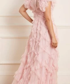Needle & Thread Holding LTD Genevieve Ruffle Gown