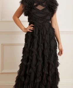 Brand new π Needle & Thread Holding LTD π© Womenswear Genevieve Ruffle Gown β¨ 12 Needle & Thread Holding LTD Womenswear Genevieve Ruffle Gown