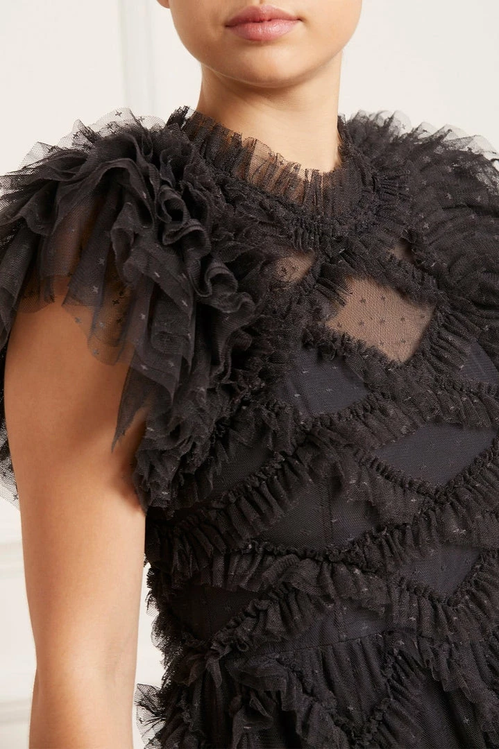 Brand new π Needle & Thread Holding LTD π© Womenswear Genevieve Ruffle Gown β¨ 8 Needle & Thread Holding LTD Womenswear Genevieve Ruffle Gown