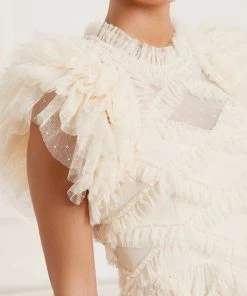 Top 10 🎁 Needle & Thread Holding LTD 👩 Womenswear Genevieve Ruffle Gown 👏 17 Needle & Thread Holding LTD Womenswear Genevieve Ruffle Gown