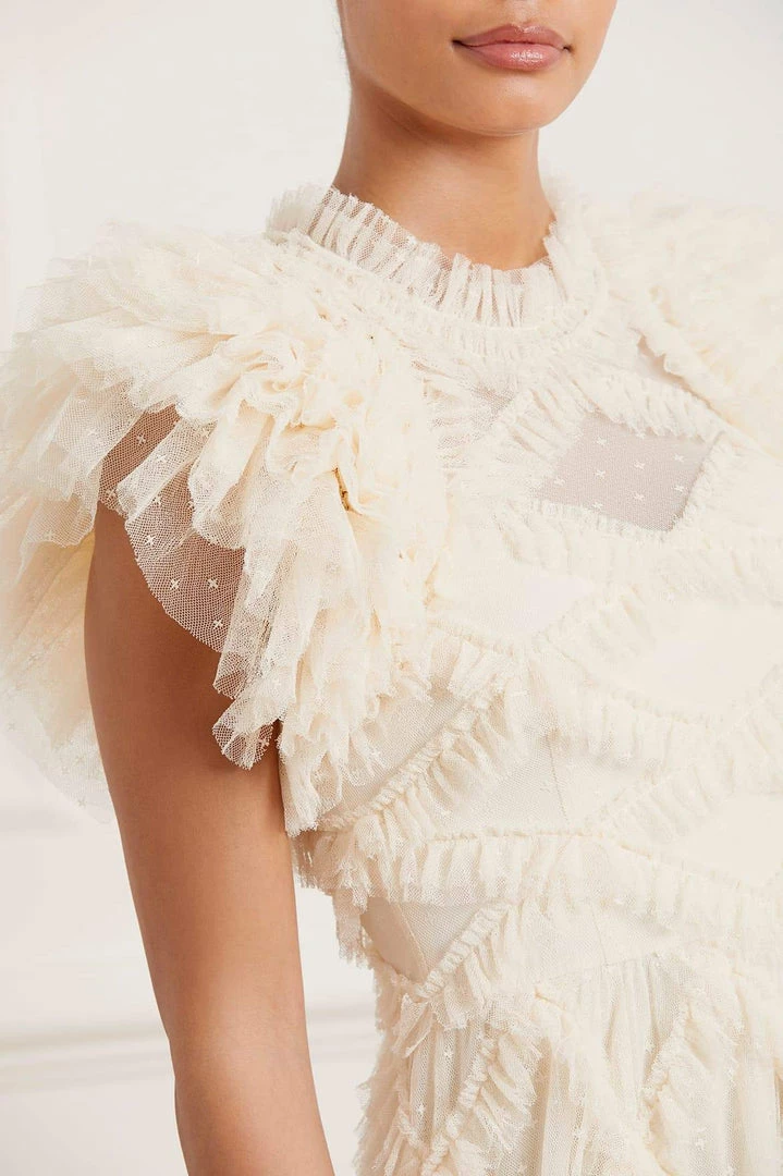 Top 10 🎁 Needle & Thread Holding LTD 👩 Womenswear Genevieve Ruffle Gown 👏 8 Needle & Thread Holding LTD Womenswear Genevieve Ruffle Gown