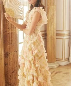 Needle & Thread Holding LTD Womenswear Genevieve Rose Gown