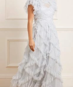 Needle & Thread Holding LTD Genevieve Ruffle Gown