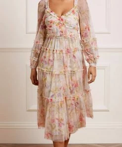 Brand new β€οΈ Needle & Thread Holding LTD Iris Bloom Ballerina π Dress π© Womenswear π 11 Needle & Thread Holding LTD Iris Bloom Ballerina Dress Womenswear