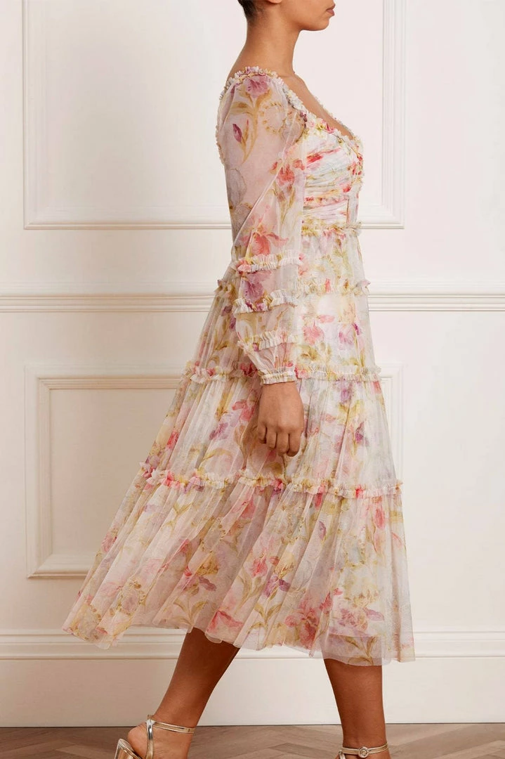 Brand new β€οΈ Needle & Thread Holding LTD Iris Bloom Ballerina π Dress π© Womenswear π 6 Needle & Thread Holding LTD Iris Bloom Ballerina Dress Womenswear