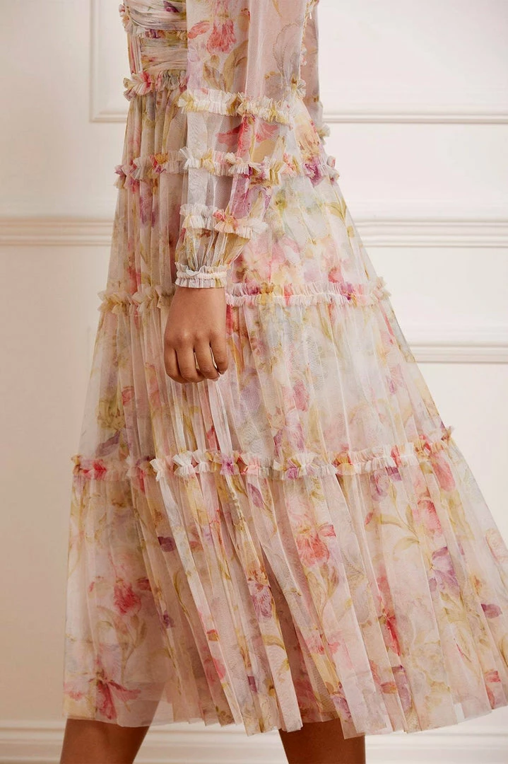 Brand new β€οΈ Needle & Thread Holding LTD Iris Bloom Ballerina π Dress π© Womenswear π 7 Needle & Thread Holding LTD Iris Bloom Ballerina Dress Womenswear