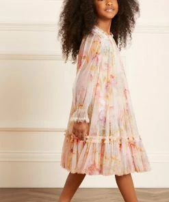 Needle & Thread Holding LTD Iris Bloom Ditsy Kids Dress