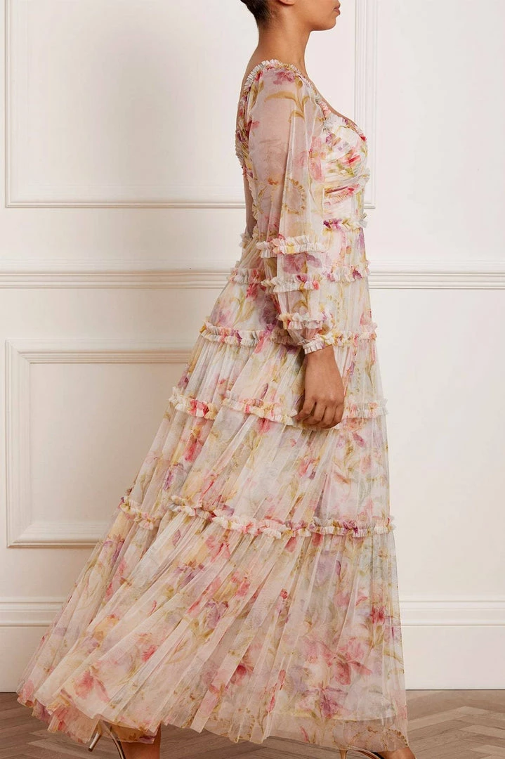 Budget π₯ Needle & Thread Holding LTD Iris Bloom Gown π© Womenswear π₯ 6 Needle & Thread Holding LTD Iris Bloom Gown Womenswear