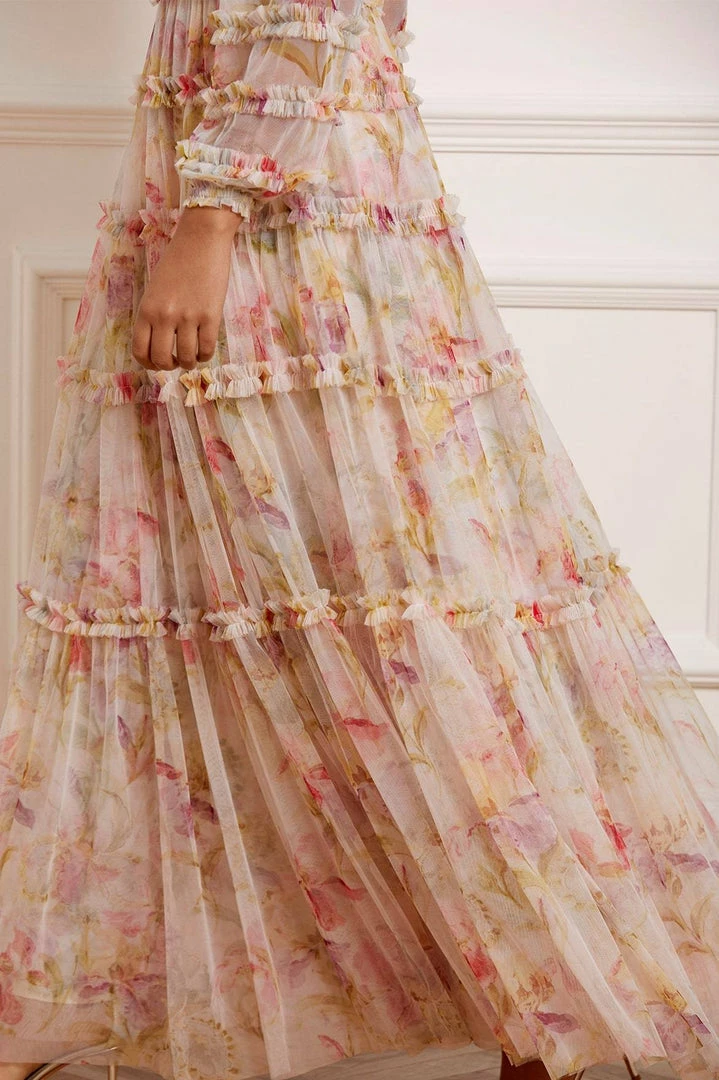 Budget π₯ Needle & Thread Holding LTD Iris Bloom Gown π© Womenswear π₯ 7 Needle & Thread Holding LTD Iris Bloom Gown Womenswear