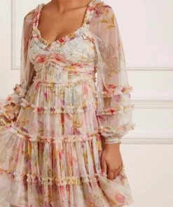 Needle & Thread Holding LTD Iris Bloom Mini Dress