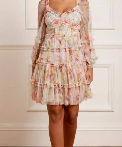 Needle & Thread Holding LTD Iris Bloom Mini Dress