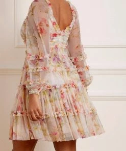 Needle & Thread Holding LTD Iris Bloom Mini Dress