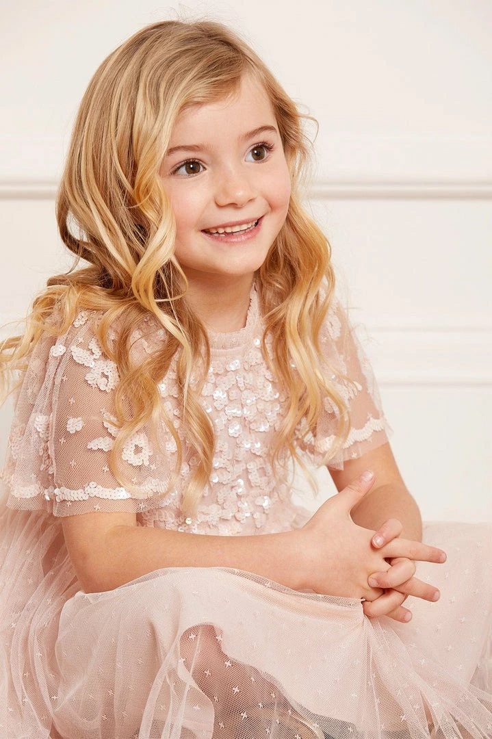 Brand new 🤩 Needle & Thread Holding LTD Responsibly Sourced Lilybelle Kids 👗 Dress ⌛ 7 Needle & Thread Holding LTD Responsibly Sourced Lilybelle Kids Dress